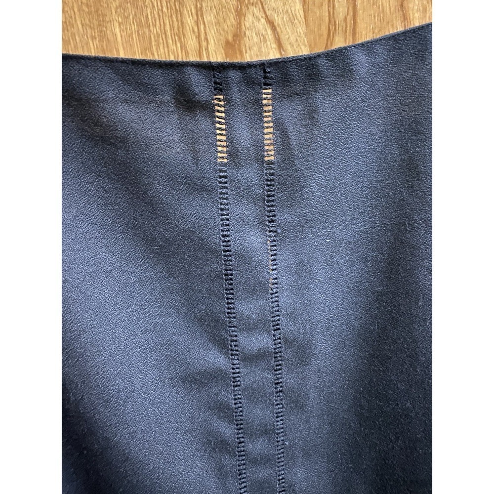 Vintage Clyde Crop Top Strappy Open Square Front Lightweight Blended Fabric 9/10 - Picture 3 of 10